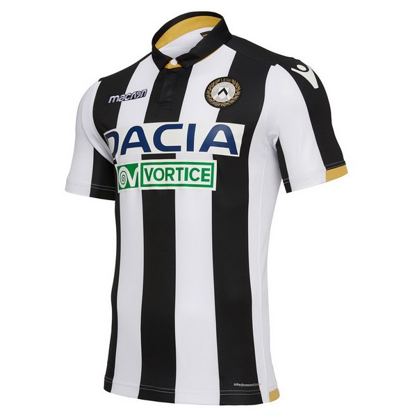 Trikot Udinese Heim 2018-19 Schwarz Weiß Fussballtrikots Günstig